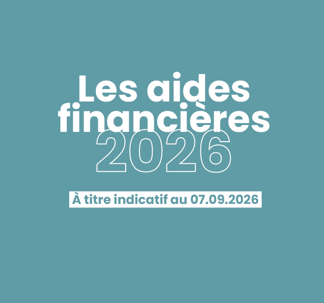 Aides financières 2026